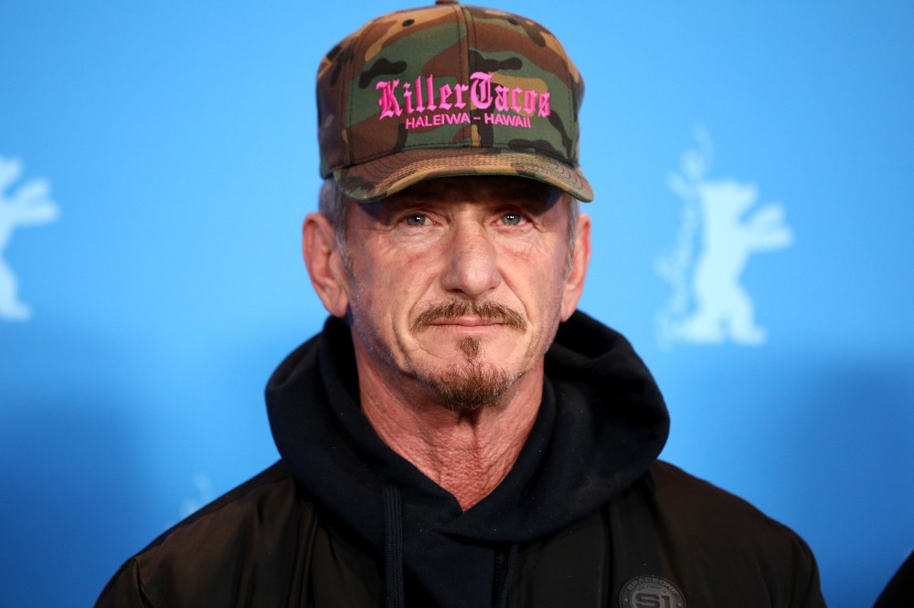 BERLIN, GERMANY - FEBRUARY 18: Director Sean Penn attends the "Superpower" photocall during the 73rd Berlinale International Film Festival Berlin at Grand Hyatt Hotel on February 18, 2023 in Berlin, Germany. (Photo by Sebastian Reuter/Getty Images)