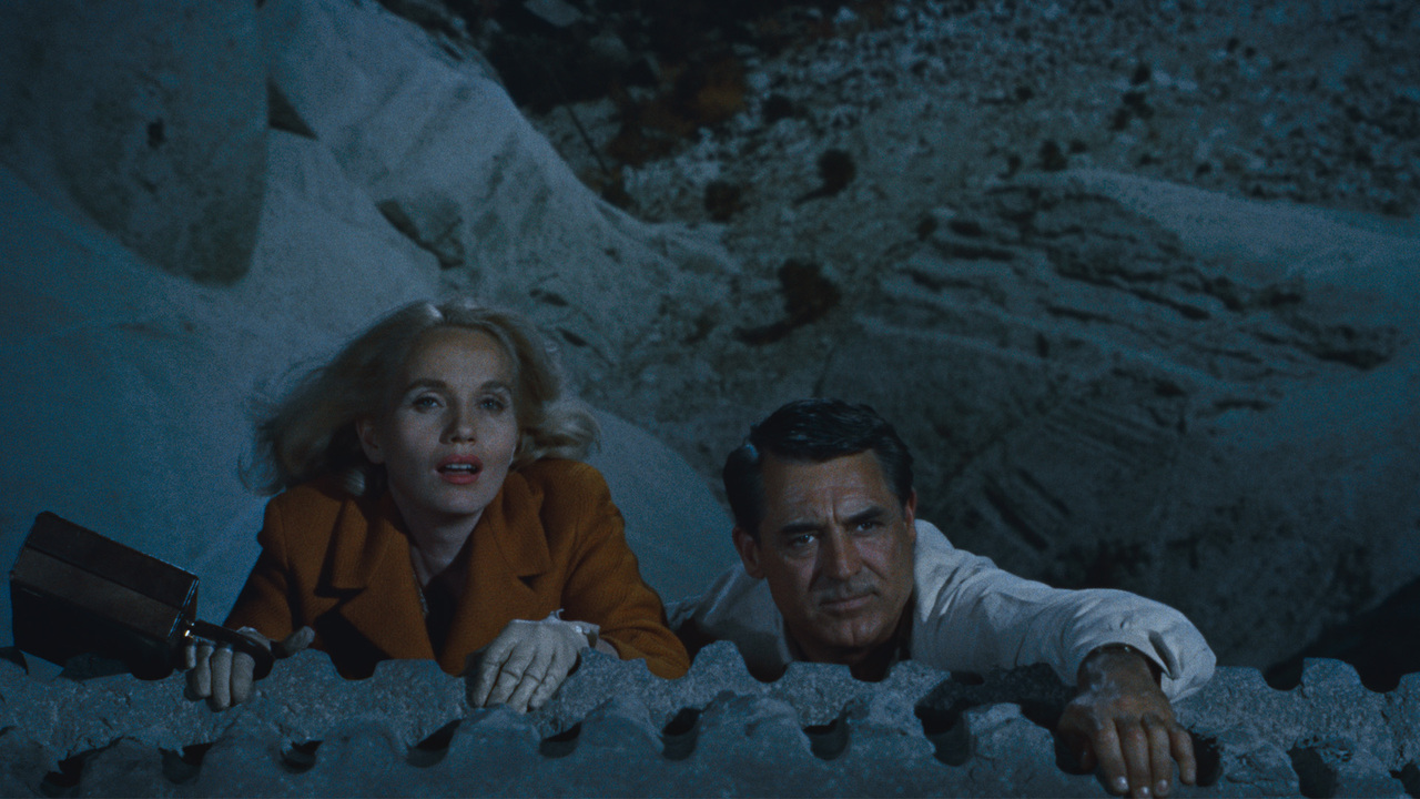 Eva Marie Saint and Cary Grant in 'North by Northwest'