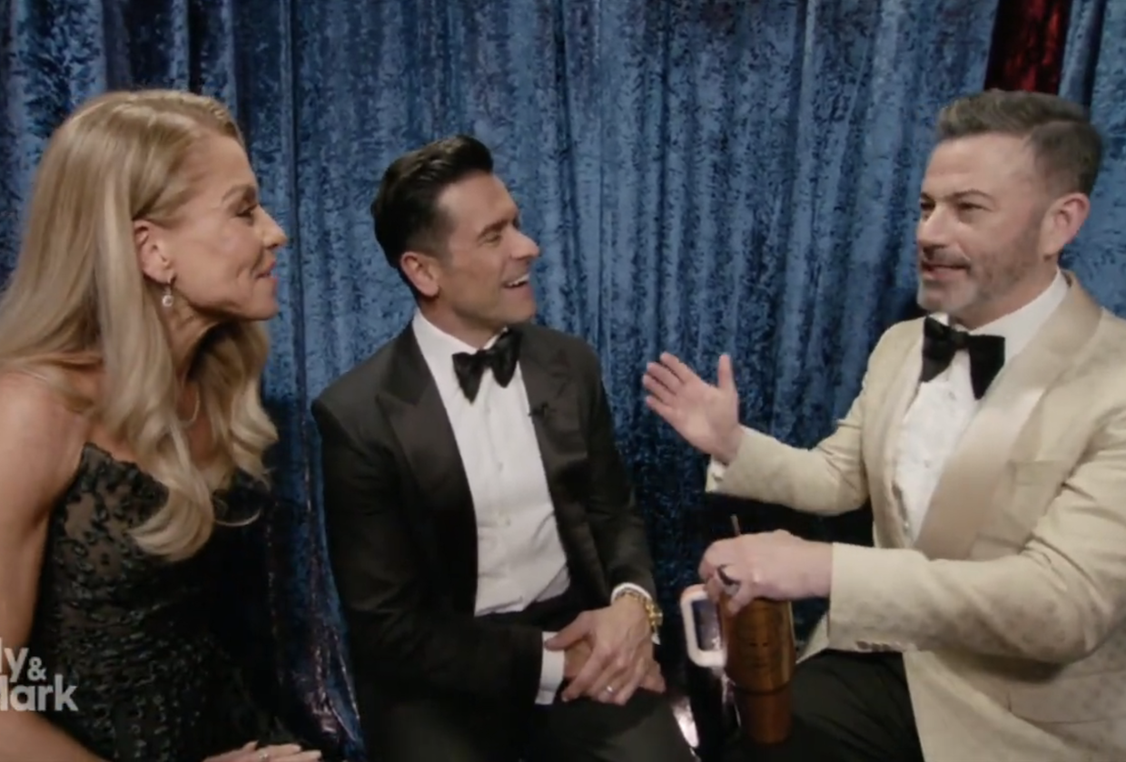 Oscars Jimmy Kimmel, Kelly & Mark