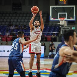 Ginebra blows big lead, recovers late to stump rival Meralco in PBA quarterfinals opener