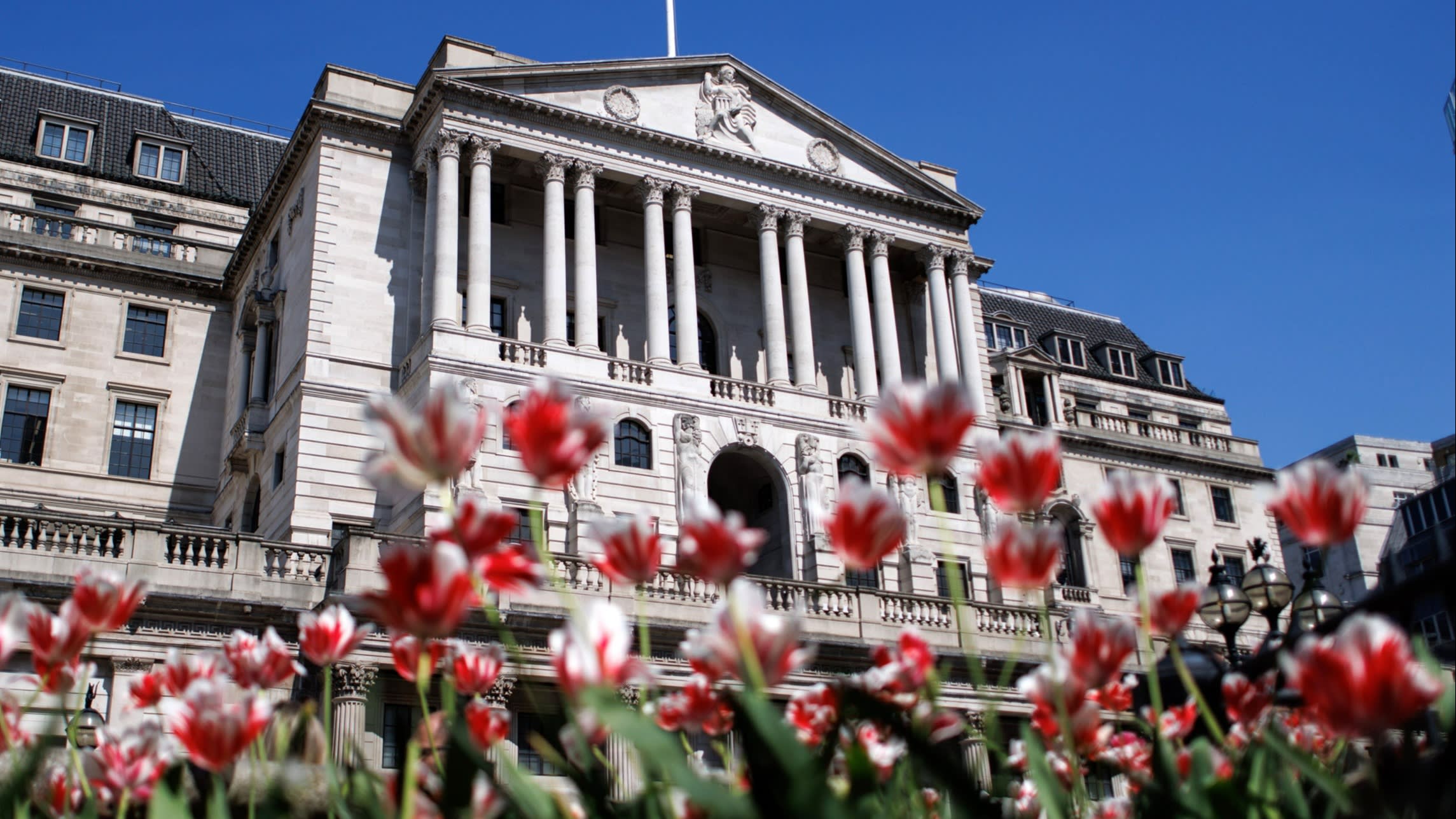 The Bank of England building 