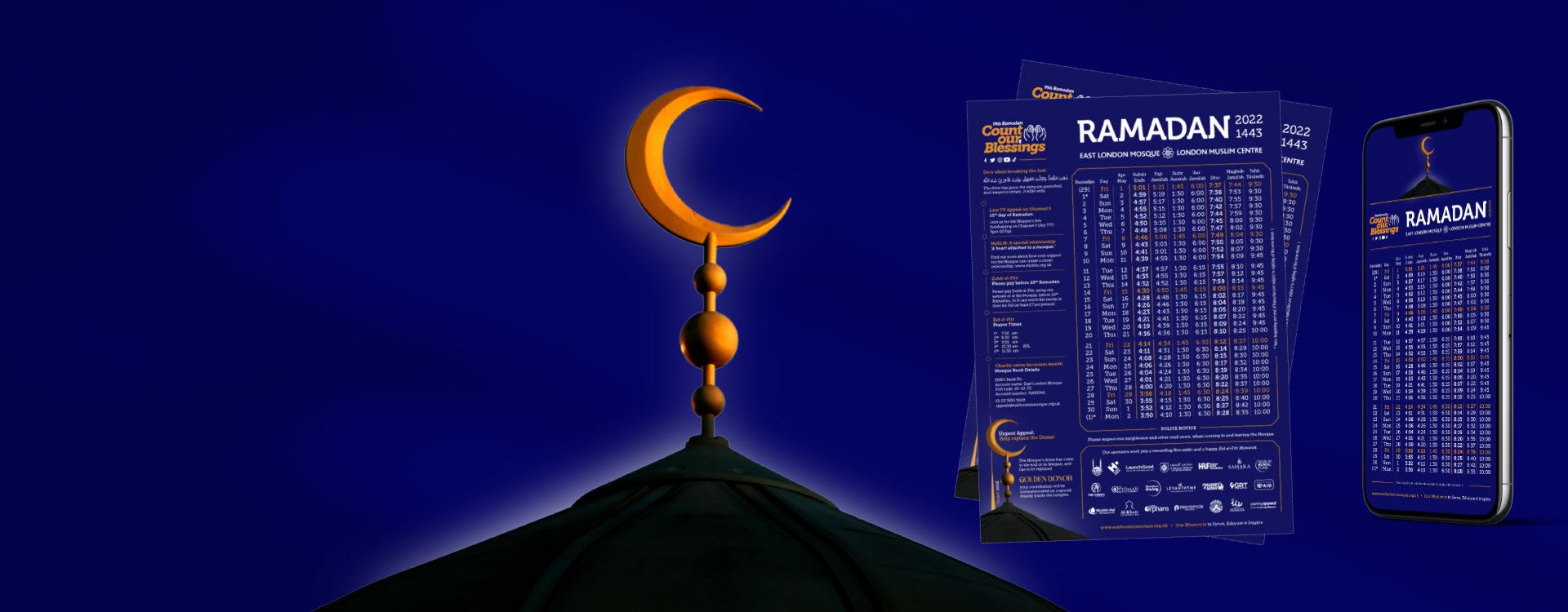 Ramadan Timetable 2022 now available