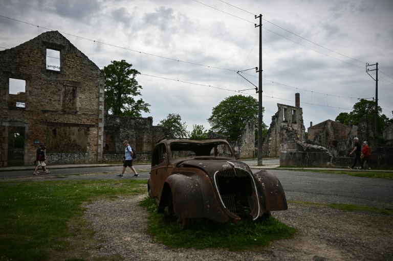 Decay is threatening what is left of Oradour-sur-Glane in southern France