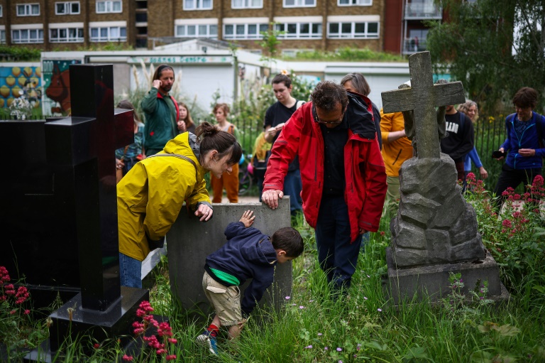 Foraging courses at Tower Hamlets Cemetery Park in east London are popular