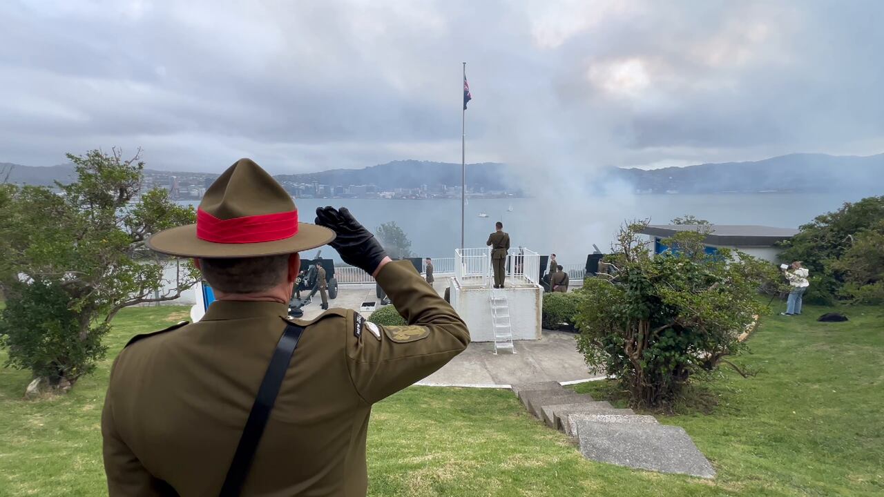 The New Zealand Defence Force fired off salutes to mark the second King's Birthday under the reign of Charles III.