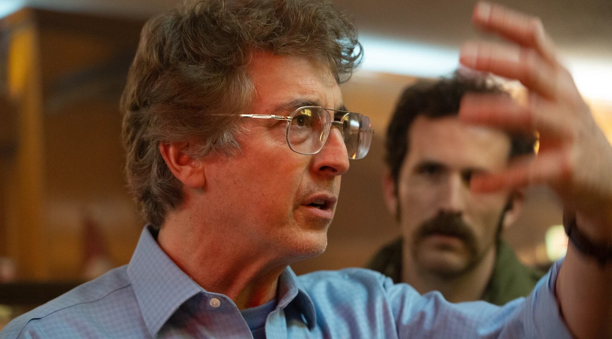 Alexander Payne, en el rodaje de 'Los que se quedan'