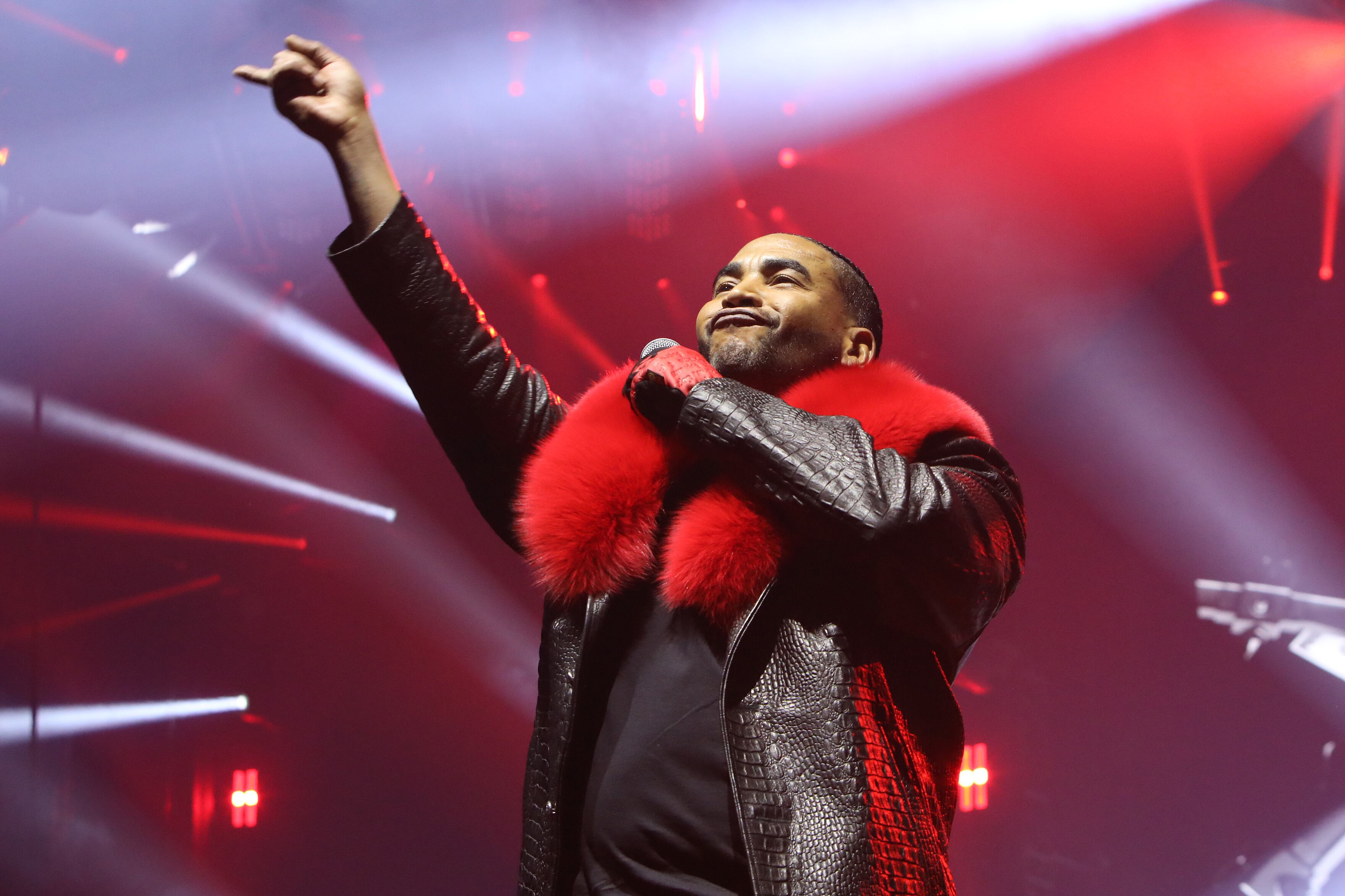 El cantante Don Omar en una actuación en el Coca-Cola Coliseum de Toronto (Canadá), 15 de marzo de 2024.