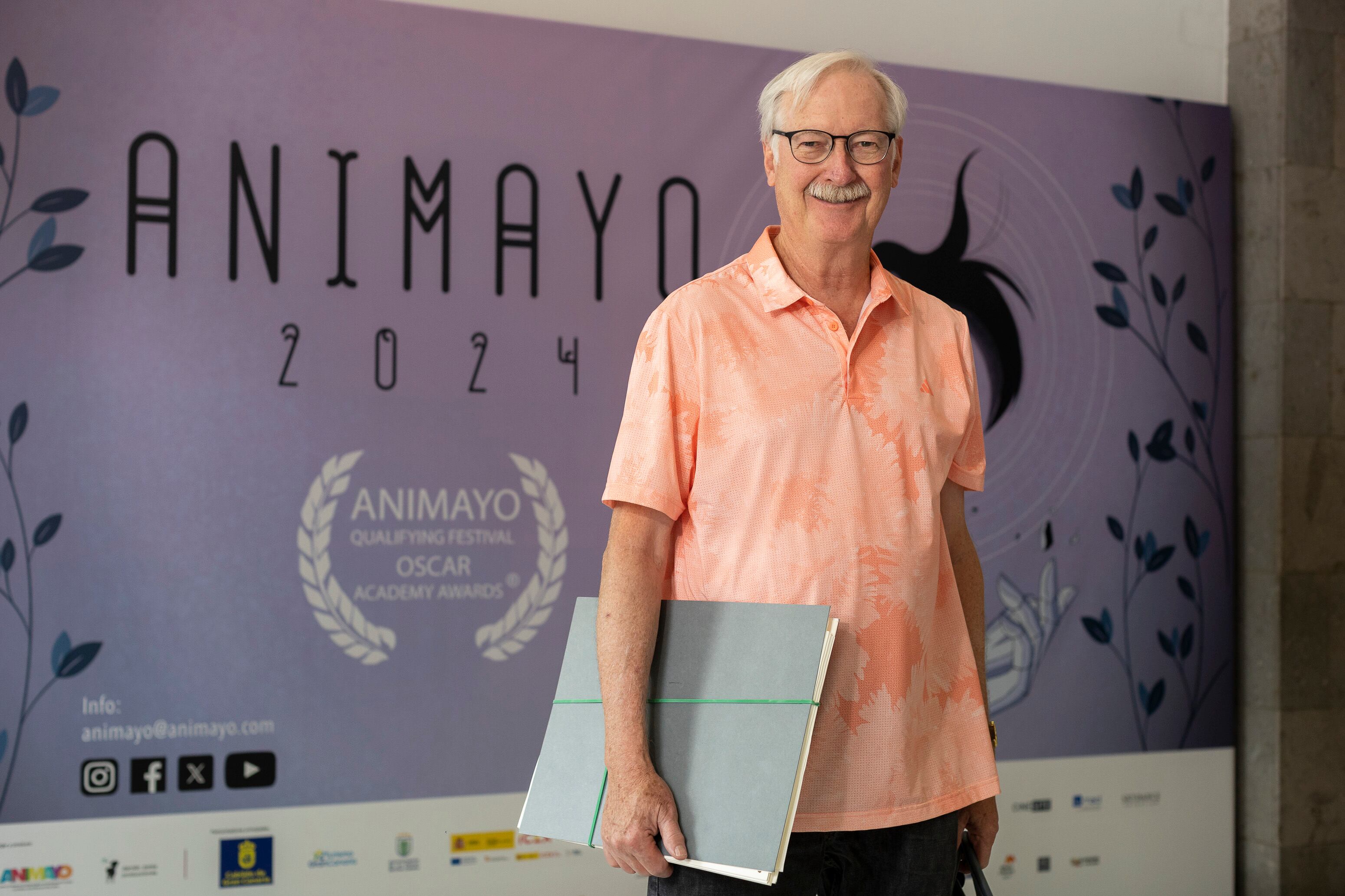 Director John Musker, at the Animayo International Summit in Gran Canaria, Spain.