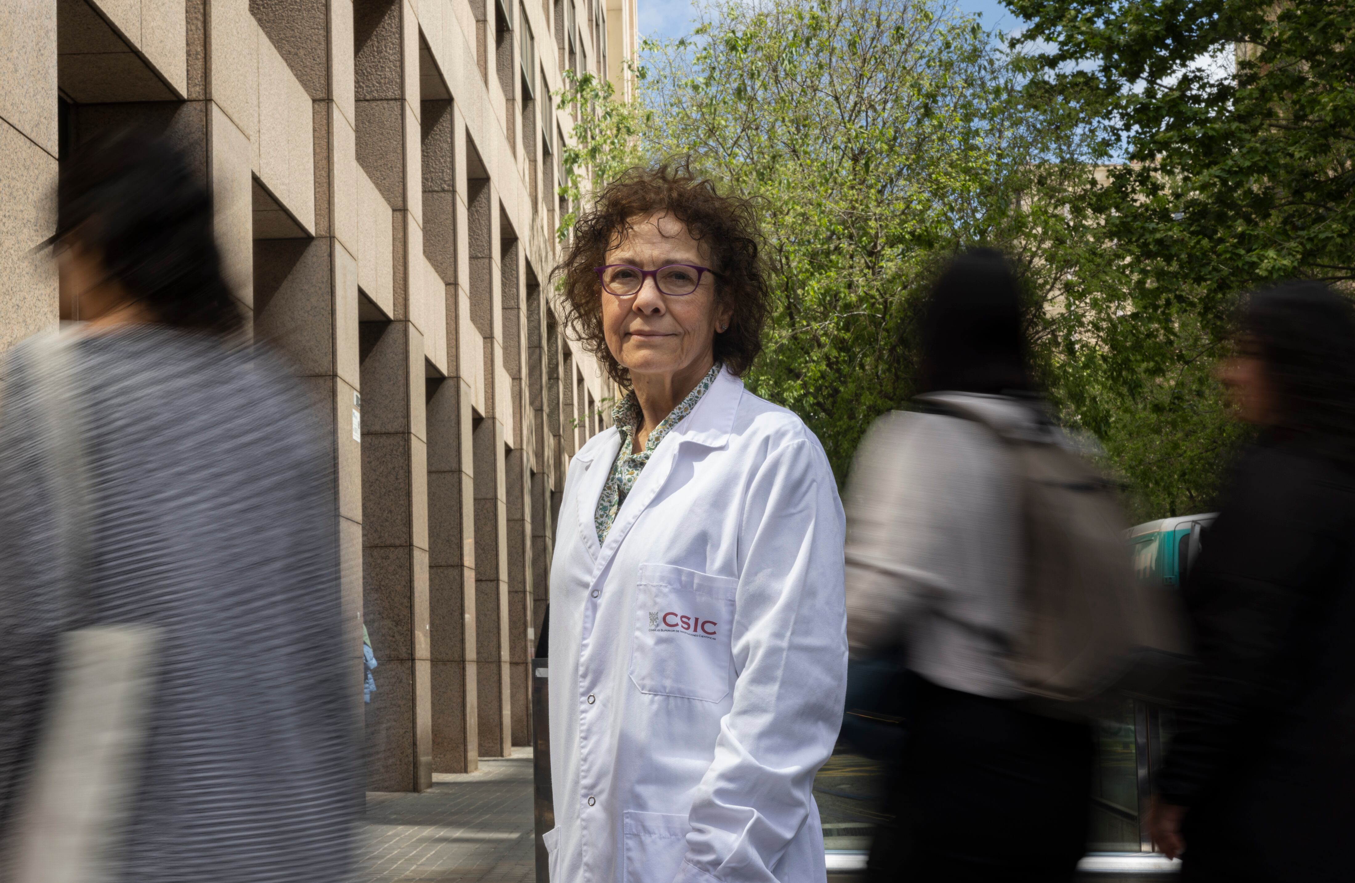 Coral Sanfeliu, director of the Neurodegeneration and Aging Group of the Barcelona Biomedical Research Institute.