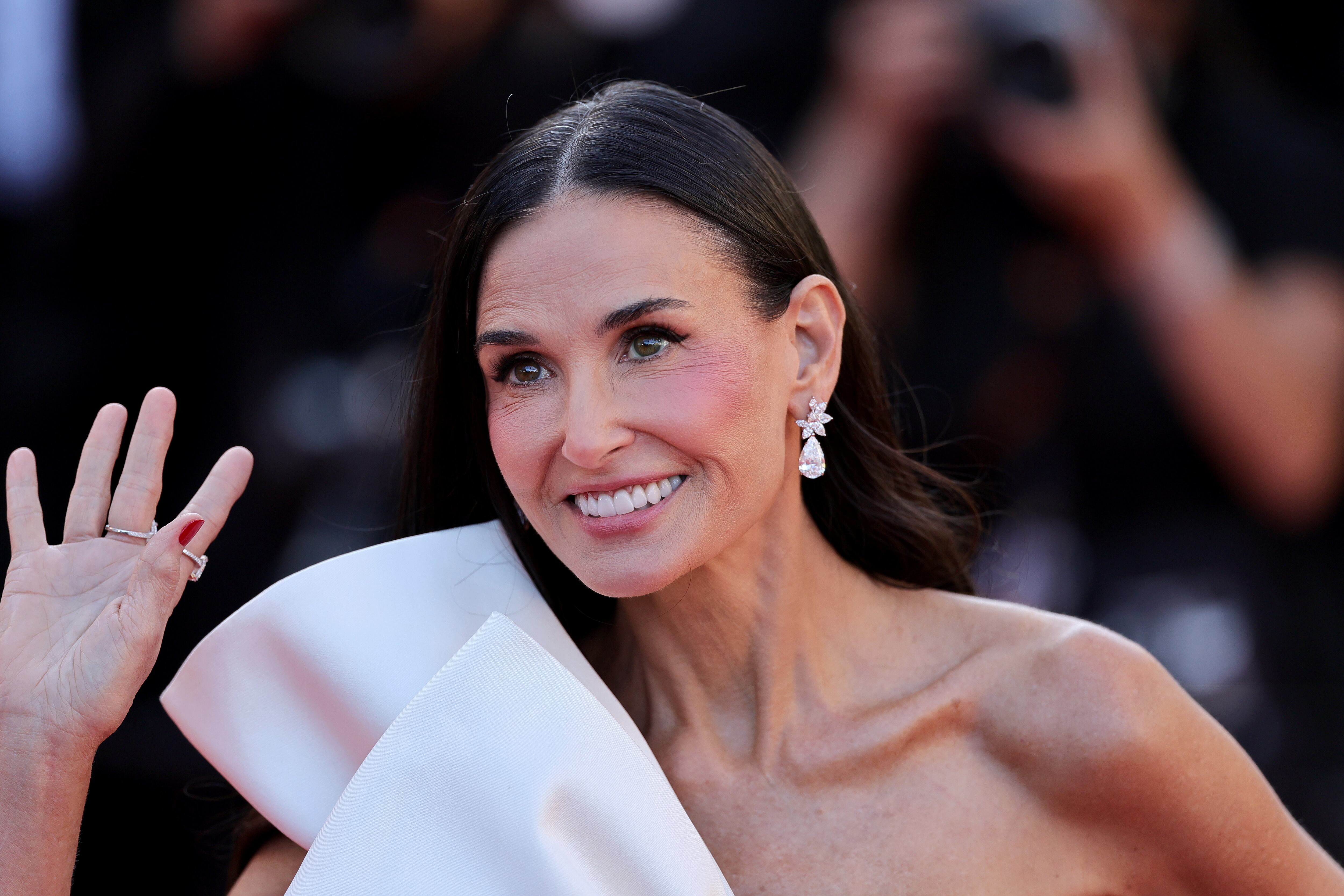 Demi Moore at Cannes.