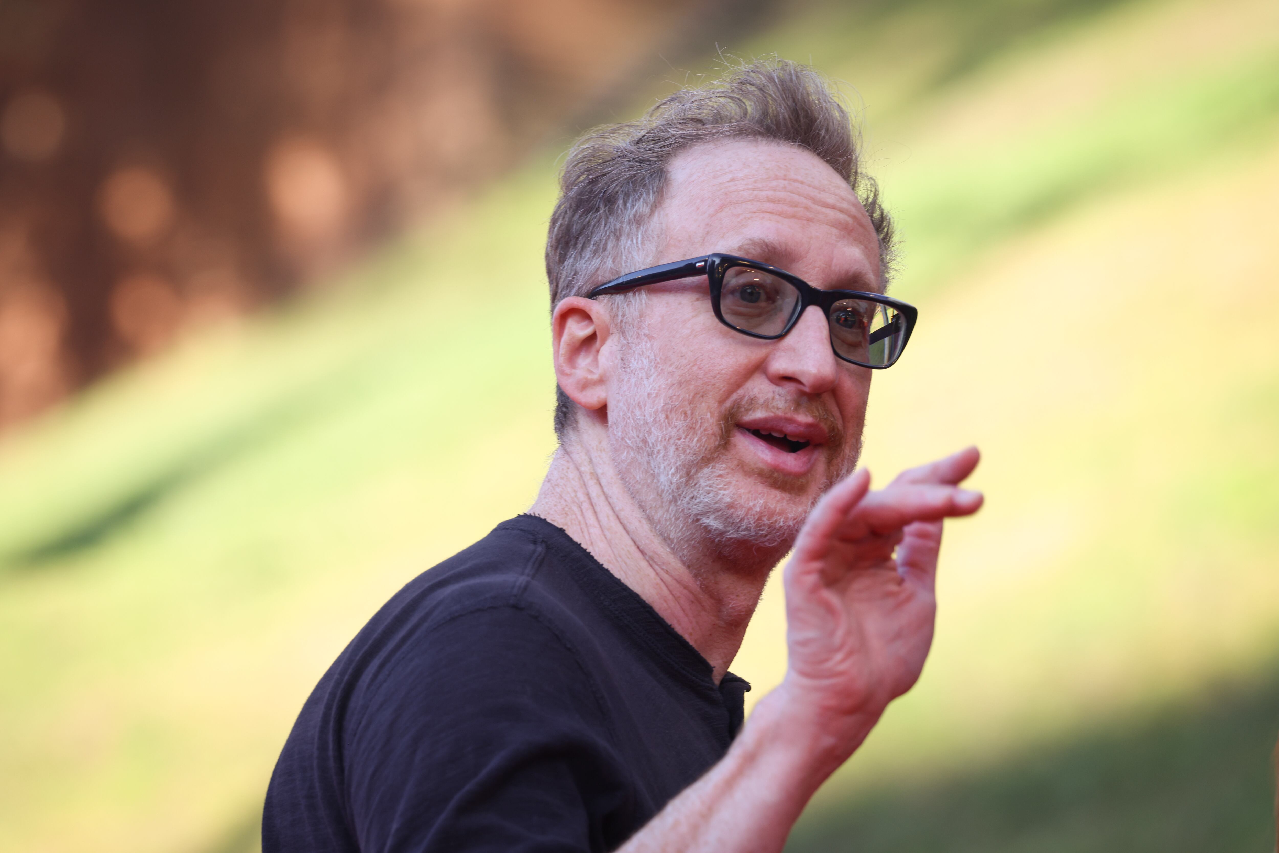 James Gray at the 2022 Rome Film Festival premiere of 'Armageddon Time'.