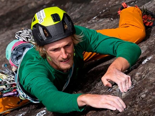 El alpinista y escalador alemán Martin Feistl, en una imagen de redes sociales.