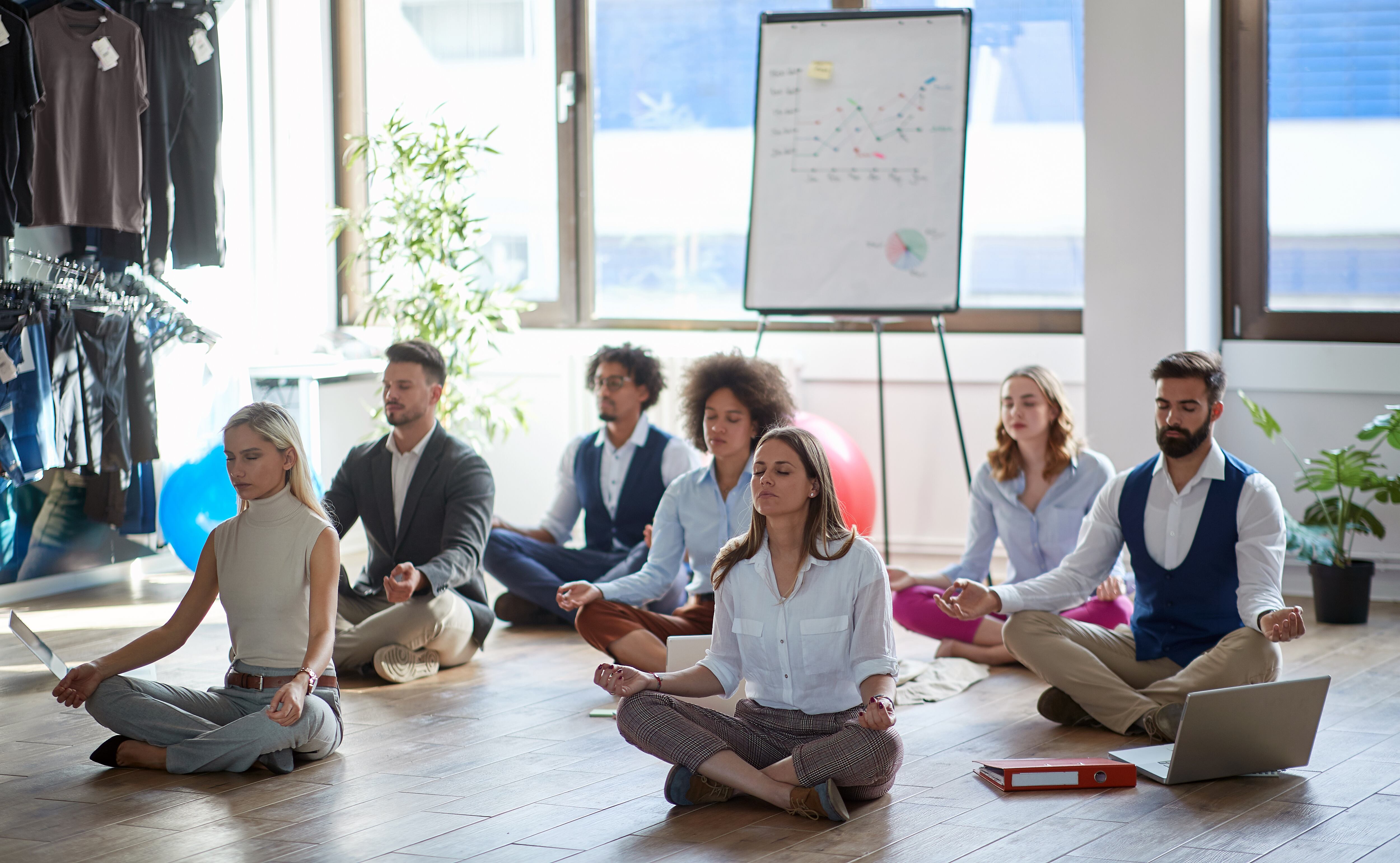 Meditation in the workplace: a short-term solution to a long-term problem?