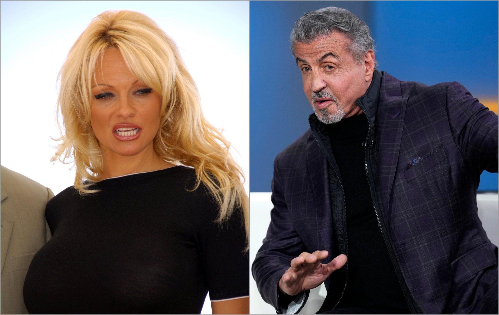 Pamela Anderson prabilo apie iš Sylvesterio Stallone gautą įžūlų pasiūlymą: aktoriaus atstovai suskubo informaciją neigti