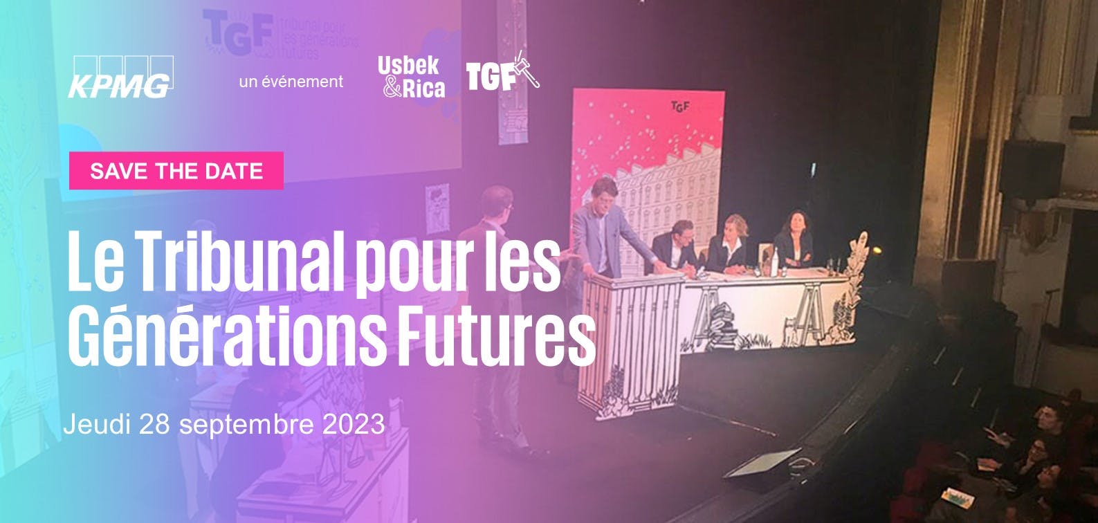 Tribunal pour les générations futures : "L’audit et le conseil peuvent-ils changer le monde ?" demande KPMG