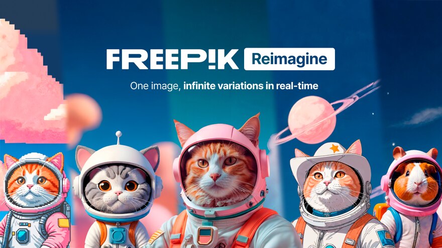 Reimagine: create breathtaking image variations with Freepik