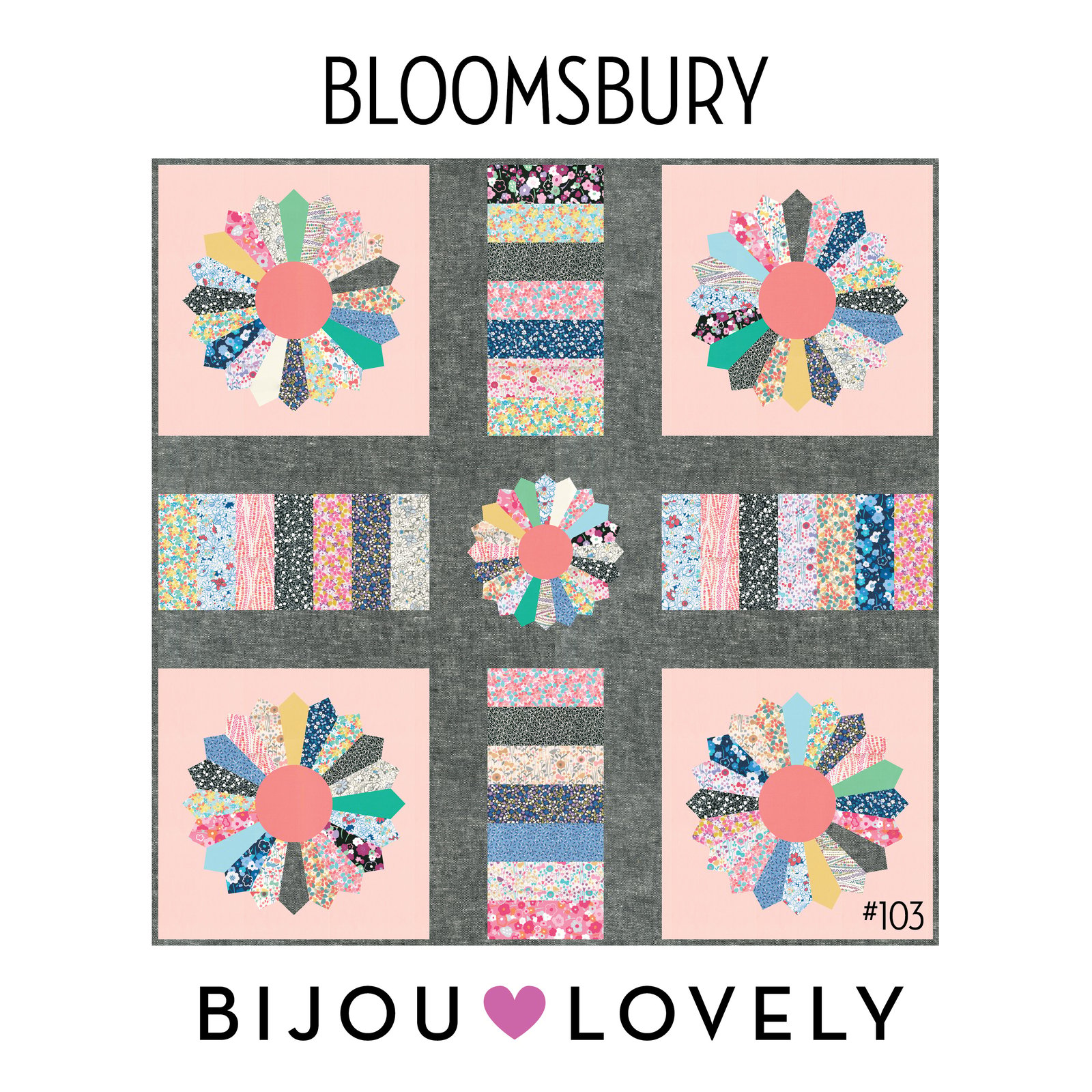 Image of Bloomsbury Quilt Pattern - PDF