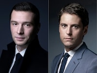 In France, two young politicians are in a bitter fight over the future of Europe