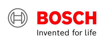 The Bosch logo with the tagline Invented for Life 