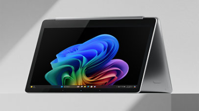 A 2-in-1 device folded over