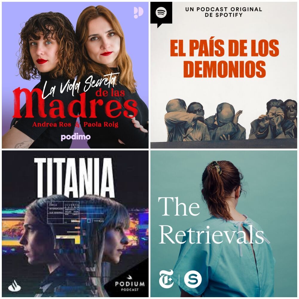 'La vida secreta de las madres', 'El país de los demonios', 'Titania' y 'The Retrievals', entre los mejores 'podcasts' de 2023.