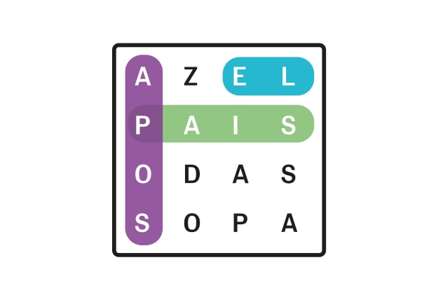 Sopas de letras  