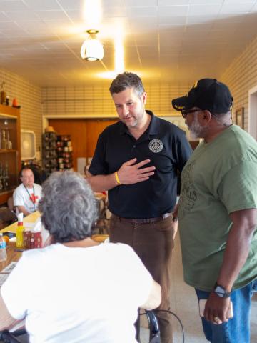 Congressman Ryan visiting constituents