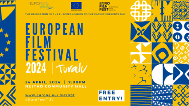 European Film Festival 2024 Tuvalu, 24 April at 7:00pm, Niutao Community Hall