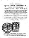 Vitae duorum qui primas obtinent sedes in regno Dei, Christi scilicet atque Deiparae...  : cum duobus praeludiis, altero de bono Diuinarum reuelationum, altero verò de librorum, quibus usi sumiis delectu, [et] primò de Sibyllìnis oraculis