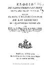 Elogio de Santa Teresa de Jesus en el año VII. de su edad : dicho al Real y Militar Consejo de las Ordenes en 22 de octubre del presente año