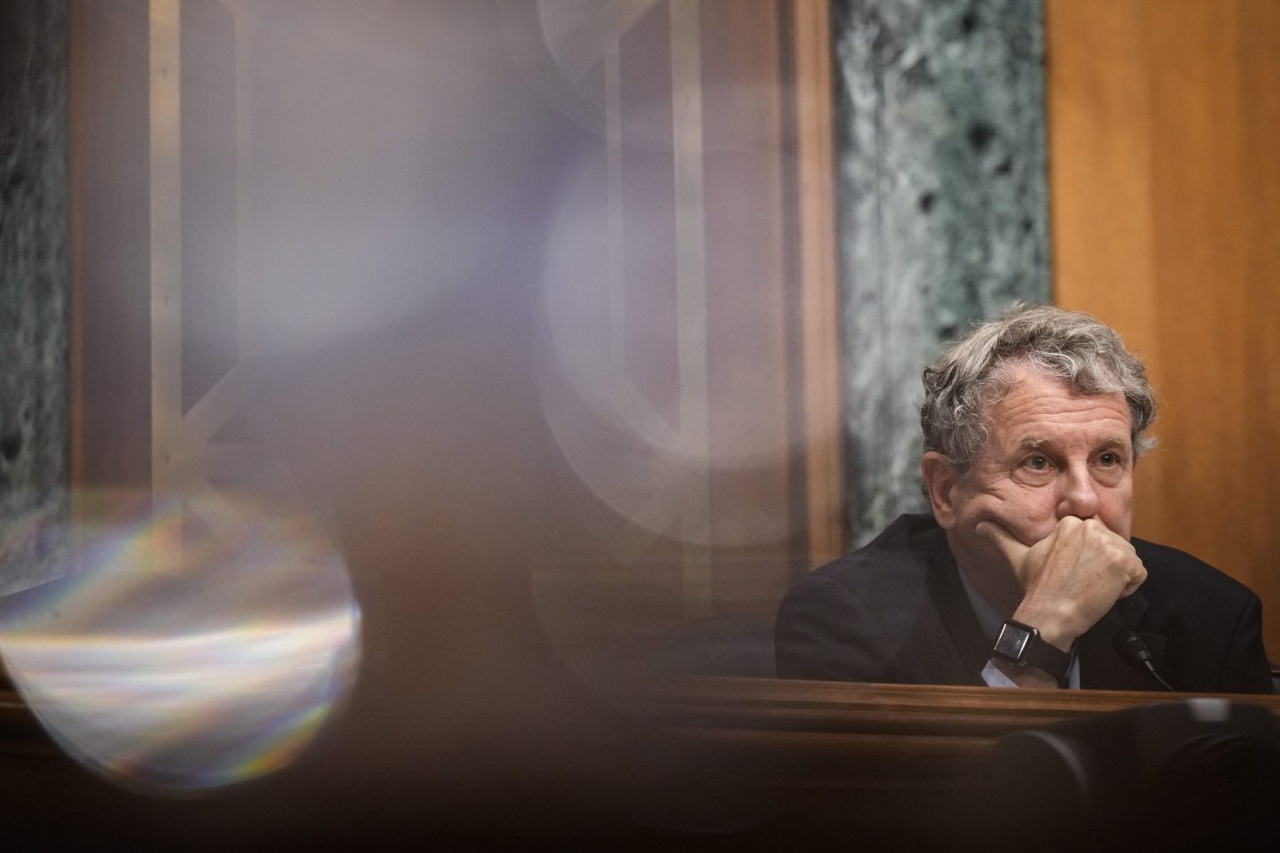 Sen. Sherrod Brown (D-Ohio), one of the top targets of antagonistic crypto donations.