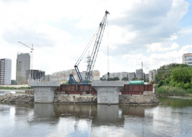Через неделю в Ульяновск привезут первые металлические элементы для нового моста через Свиягу