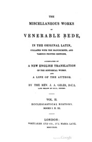 Cover of edition CompleteWorksOfVenerableBedeV02