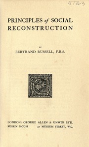 Cover of edition principlesofsoci00russiala