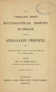 Cover of edition venerablebedesec00bede