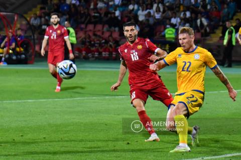 مباراة أرمينيا وكازاخستان الودية