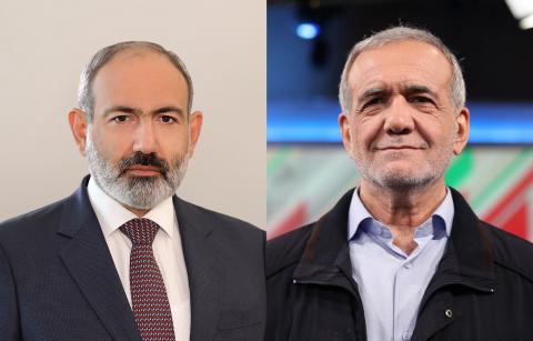 PM Pashinyan congratulates the newly elected president of Iran