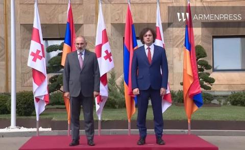 Le Premier ministre Pashinyan est arrivé en Géorgie pour une visite officielle