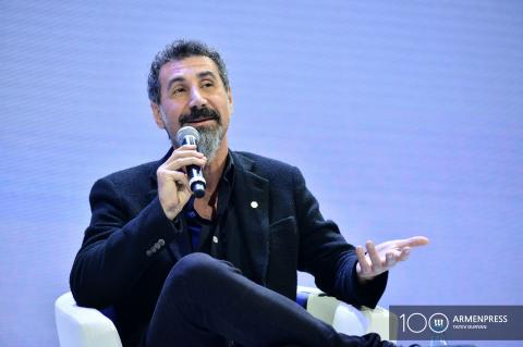 Serj Tankian calls for international peacekeeping force to ensure return of indigenous Armenian population to Nagorno-Karabakh