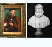 Сравнение картины Леонардо да Винчи «Автопортрет №3» и бюста «Леонардо да Винчи»
