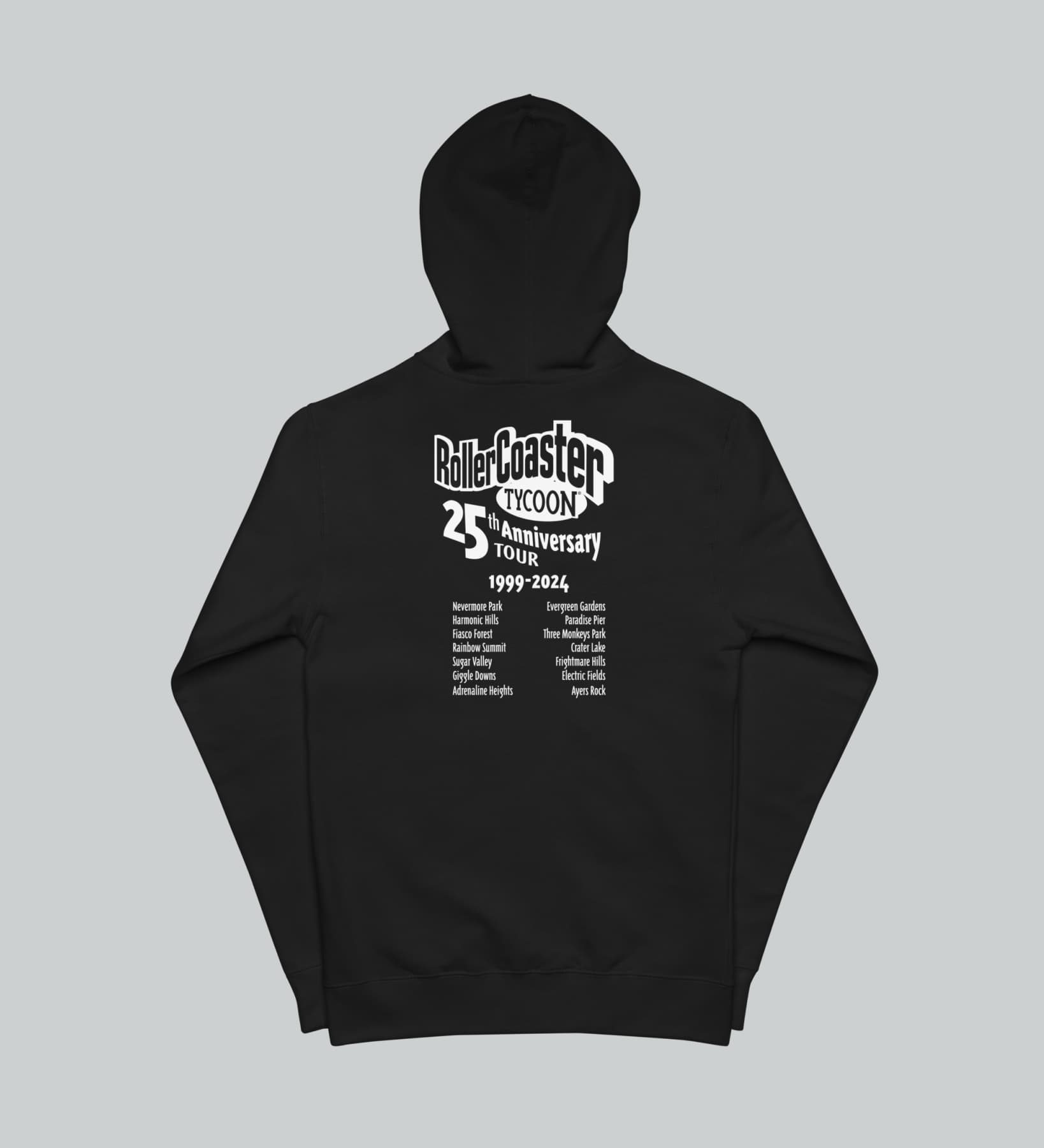 RCT 25th Anniversary Tour Zipped Hoodie