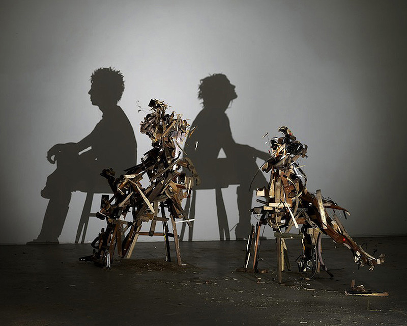 Shadow Sculptures 8     ,     