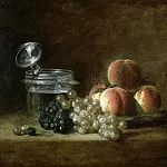 Персики и виноград, Жан-Батист Симеон Шарден