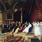 Прием сиамских послов Наполеоном III и императрицей Евгенией в Фонтенбло, Жан-Леон Жером