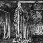 Сэр Ланселот в палате царицы, Данте Габриэль Россетти