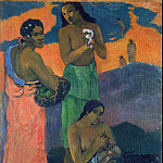 Женщины на берегу моря, Поль Гоген
