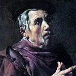 WUTERS JAN – An old man in a beret, Louvre (Paris)