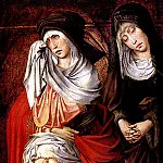 DE COTER COLIN – The Three Marys from Lamentation. The right wing of the altar, Louvre (Paris)