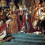 DAVID JACQUES LOUIS – Consecration of Napoleon I as emperor and coronation of Empress Josephine in Notre Dame Cathedral in Paris on December 2, 1804 , 1806 and, Louvre (Paris)