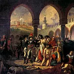 GRO ANTOINE JEAN – Bonaparte visits the plague hospital in Jaffa March 11, Louvre (Paris)